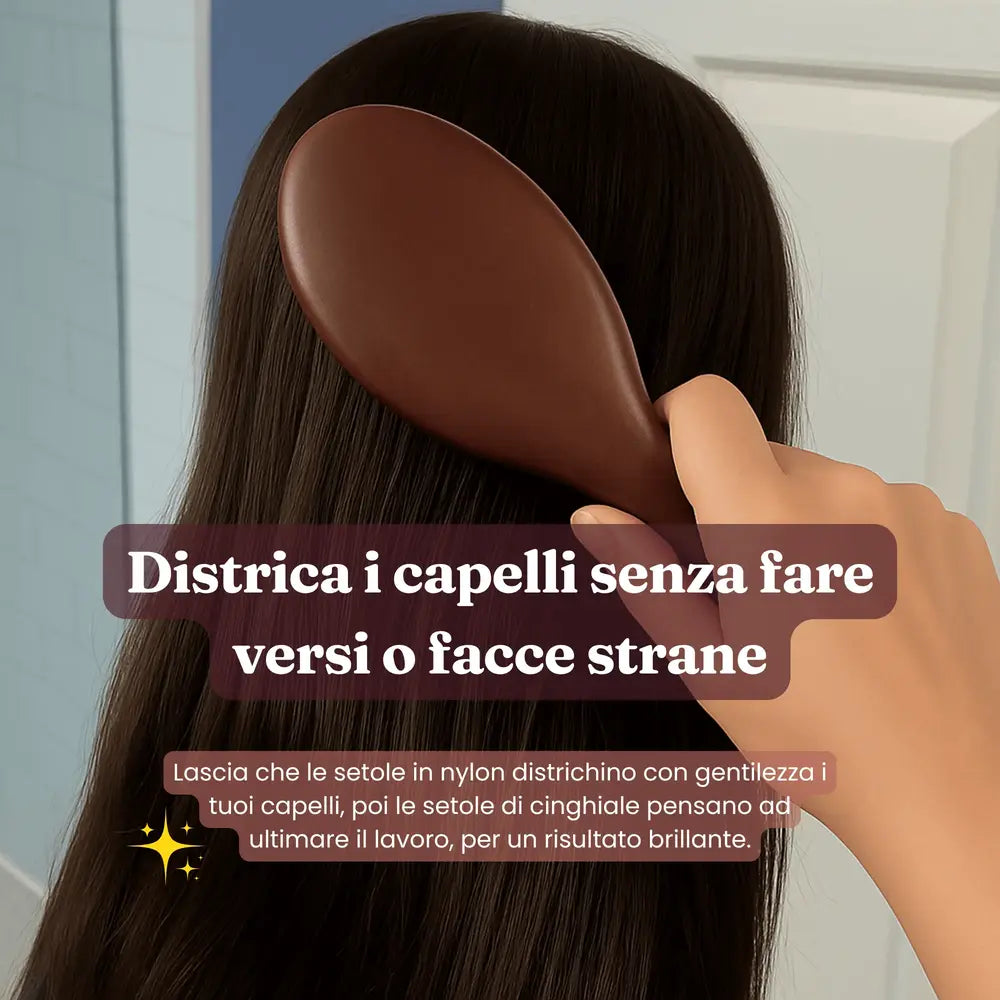 Spazzola no shampoo - DUAL