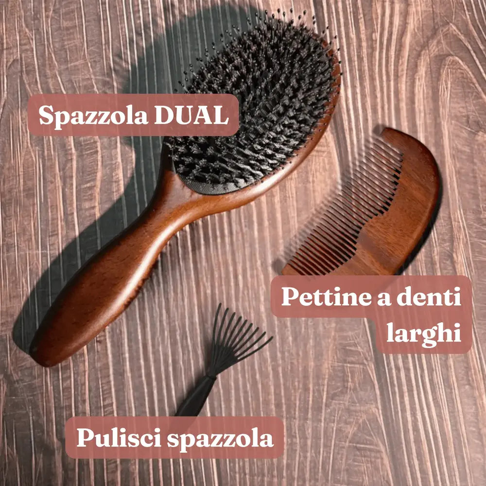 Spazzola no shampoo - DUAL