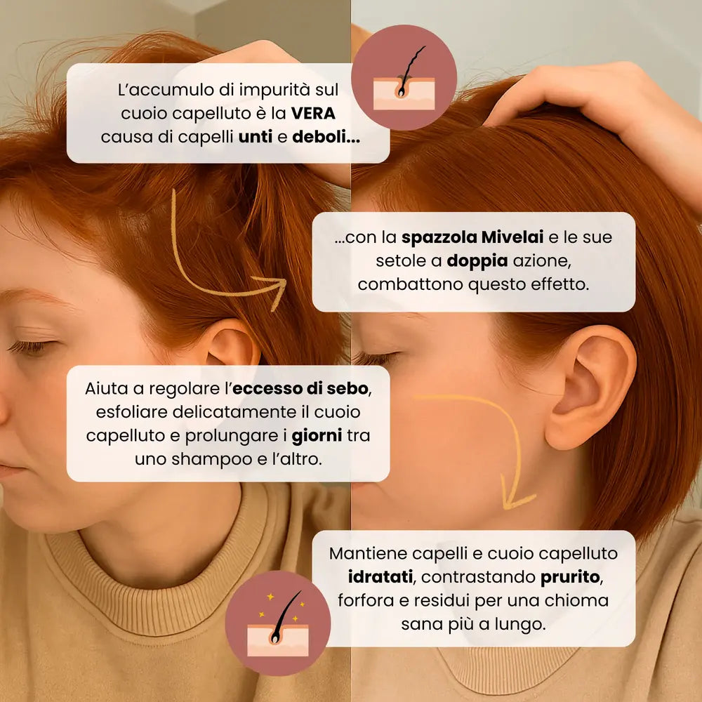Spazzola no shampoo - DUAL