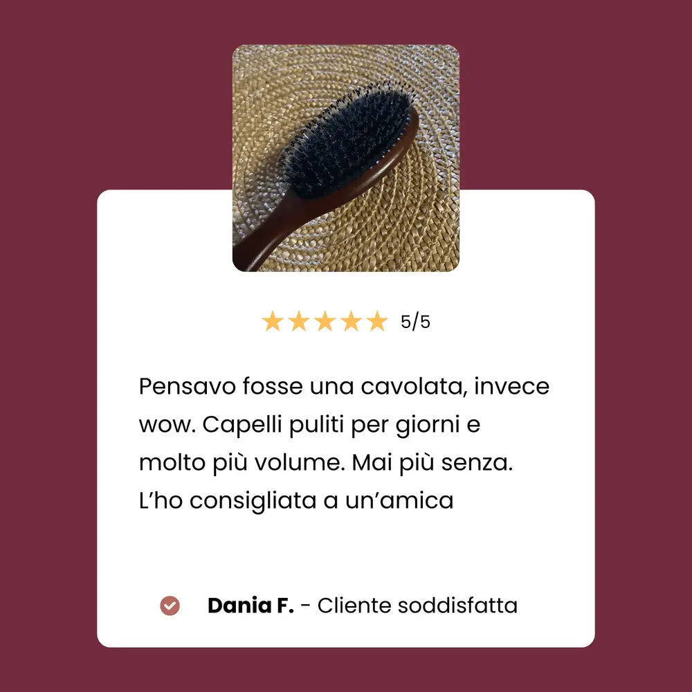 Spazzola no shampoo - DUAL